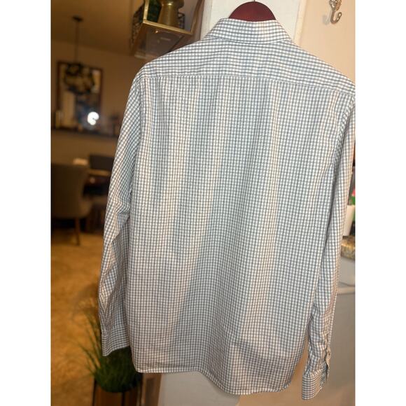 John Varvatos Men's Classif Fit Button Down Long Sleeve Dress Shirt Size 34/35 - Picture 4 of 5